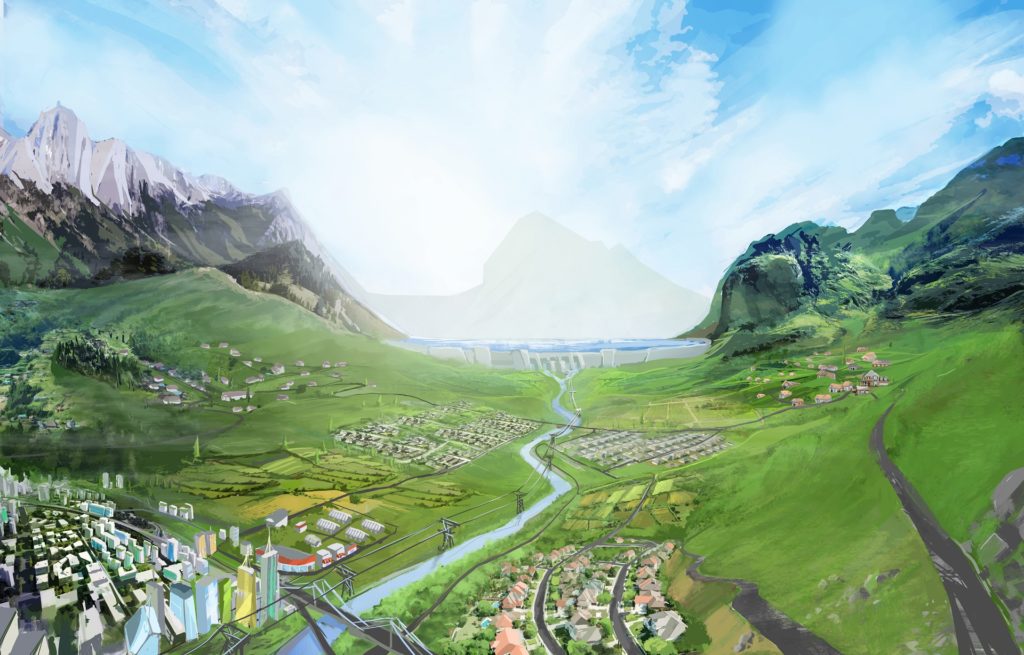 Picture of the valley. Photo